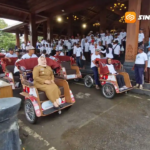 200 Tukang Becak Di Ponorogo Terima Bantuan Becak Listrik Dari Presiden Prabowo