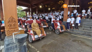 200 Tukang Becak Di Ponorogo Terima Bantuan Becak Listrik Dari Presiden Prabowo