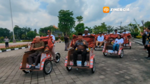 Kehadiran Becak Listrik, Bupati Madiun : Transportasi Ramah Lingkungan dan Kesejahteraan Abang Becak