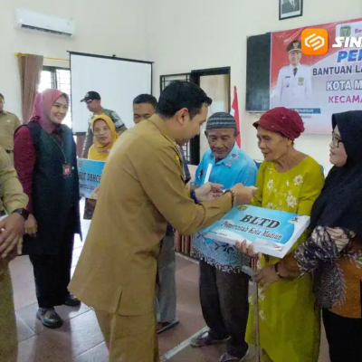 Pemkot Madiun Salurkan BLTD Bagi 2.104 Penerima Manfaat