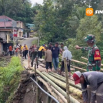 Jembatan Darurat Ngebel ditargetkan Rampung Tiga Pekan