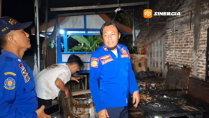 Kebakaran Warung Kopi Diduga Dipicu Puntung Rokok, Dua Orang Alami Luka Bakar Serius