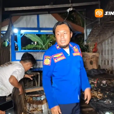 Kebakaran Warung Kopi Diduga Dipicu Puntung Rokok, Dua Orang Alami Luka Bakar Serius
