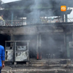 Pom Mini di Madiun Terbakar, Ruko dan Mobil Ludes Dilalap Api