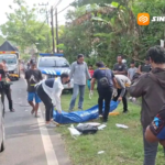 Pengendara Motor di Ngawi Tewas Usai Tabrak Truk Bermuatan Tebu