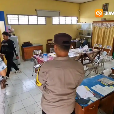 SMK Al Inabah Ponorogo Disatroni Maling,Sejumlah Barang Dirusak Dengan Katana