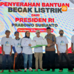 Ratusan Becak Listrik Dibagikan di Madiun, Diprioritaskan untuk Tukang Becak Lansia