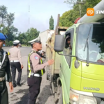 Satlantas Polres Madiun Gelar RAM Check Bus di Terminal Caruban, Pastikan Kendaraan Laik Jalan