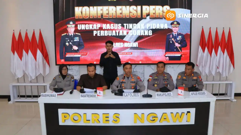 Polisi Ringkus Pelaku Sumbangan Fiktif yang Telah Beraksi di 76 Lokasi Jawa Timur–Jawa Tengah