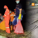 Terekam CCTV, Tragedi di Perlintasan Bancong, Pria di Madiun Tewas Disambar KA Jayakarta