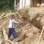 Tanah Gerak di Saradan Madiun Kian Parah, 4 Rumah Terancam dan Jalan ke Caruban Nyaris Putus