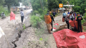 Tanah Retak Dini Hari di Saradan Madiun, Dua Rumah Warga Terdampak