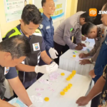 Polres Ponorogo Gelar Tes Urine Mendadak, 97 Personel Dinyatakan Negatif Narkoba