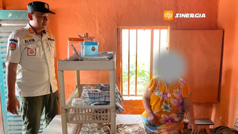 Berkedok Warung Kopi, Satpol PP Kab Madiun Amankan Satu Wanita PSK Senior