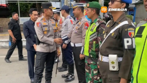 Jelang Arus Mudik, Polres Ponorogo Gelar Apel Siaga Pasukan