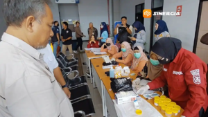 Jelang Arus Mudik 2026, Puluhan Sopir Bus AKAP di Terminal Purboyo Madiun Jalani Tes Urine