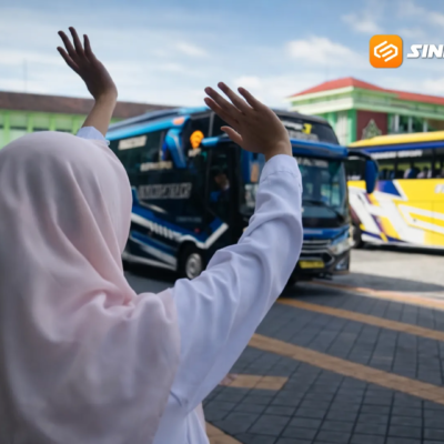 Enam Ribu Santri Ponpes Darul Huda Mayak Dipulangkan Dengan 70 Bus