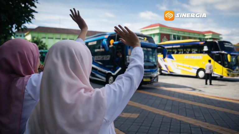 Enam Ribu Santri Ponpes Darul Huda Mayak Dipulangkan Dengan 70 Bus