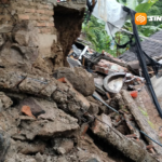 Talud Rumah Ambrol di Panekan Magetan Usai Hujan 3 Jam, Pemilik Rumah Terluka