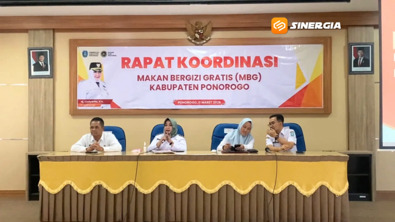 Rakor MBG di Ponorogo, BGN Temukan Penyajian Makanan Tak Sesuai SOP