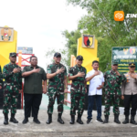 Pangdam Mayjen Rudy Tinjau Jembatan Perintis Garuda di Nganjuk