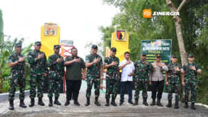 Pangdam Mayjen Rudy Tinjau Jembatan Perintis Garuda di Nganjuk