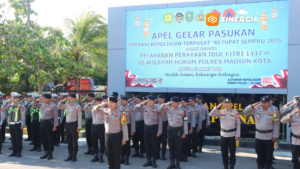 741 Personel Disiagakan, Polres Madiun Kota Siap Laksanakan Ops Ketupat Semeru 2026 