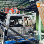 Mobil Daihatsu Zebra Terbakar di Teras Rumah Warga Magetan, Diduga Akibat Kebocoran Tangki BBM