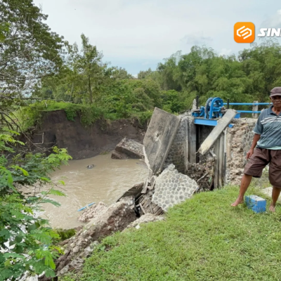 Bendungan Kedungrejo Ambrol, 1.400 Hektar Sawah di Madiun Terancam Kekeringan