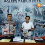 Satnarkoba Polres Madiun Kota Bekuk Dua Pengedar, Amankan 300 Gram Sabu-Sabu