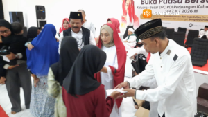 DPC PDI Perjuangan Magetan Gelar Santunan, Renovasi Gedung dan Target Politik Jadi Fokus Program