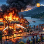 Kebakaran Saat Sahur di Telaga Sarangan, Kios Oleh-Oleh Ludes! Kerugian Tembus Rp170 Juta