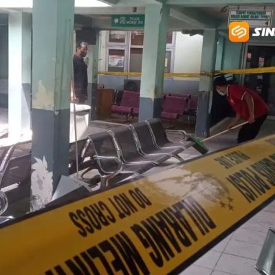 Breakingnews! Loket Pendaftaran RSUD Caruban Madiun Terbakar, Ini Penyebabnya