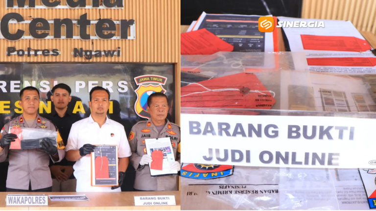 6 Warga Ngawi Diciduk Polisi karena Judi Online selama Ramadan