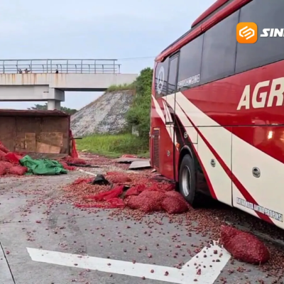 Kecelakaan Maut Bus Arga Mas di Tol Solo–Ngawi, Sopir Bus Tewas dan Puluhan Penumpang Luka-Luka