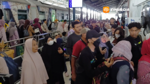 Arus Balik Meningkat, 59.370 Penumpang Berangkat Dari Stasiun Wilayah KAI Daop 7