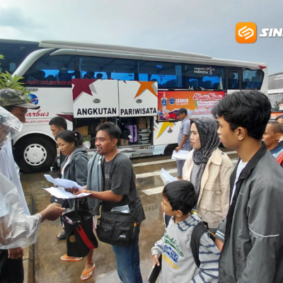 Antusias Membludak, 600 Pemudik Ikuti Program Balik Gratis, 10 Bus Berangkat dari Terminal Purboyo