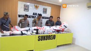 Polisi Amankan 7 Anak Pembuat Petasan dan Balon Udara di Sukorejo Ponorogo