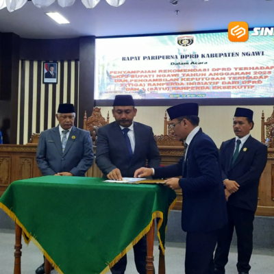 DPRD Ngawi Sampaikan Rekomendasi LKPJ 2025, Pemkab Dorong Penguatan Riset dan Inovasi Daerah