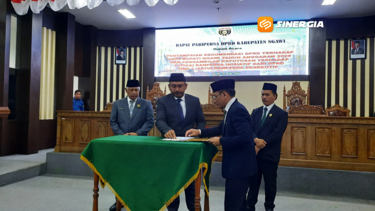 DPRD Ngawi Sampaikan Rekomendasi LKPJ 2025, Pemkab Dorong Penguatan Riset dan Inovasi Daerah