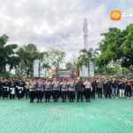 Ratusan Elemen Masyarakat Ikuti Apel Sabuk Kamtibmas Polres Magetan