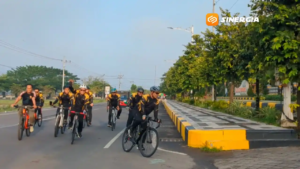 Implementasikan SE, Bupati Madiun Gowes ke Puspem Caruban