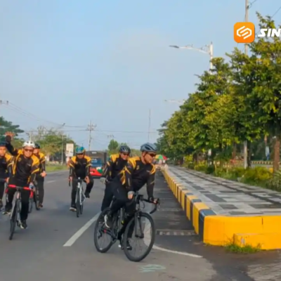 Implementasikan SE, Bupati Madiun Gowes ke Puspem Caruban