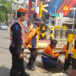 KAI Daop 7 Madiun Tutup Akses Jalan di Stasiun Tulungagung untuk Tingkatkan Keselamatan KA