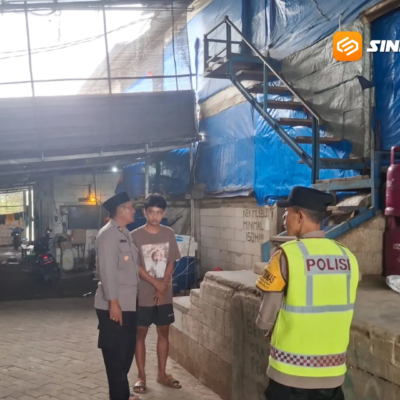 Polsek Karas Sidak Pelaku Usaha, Pastikan LPG Subsidi Tepat Sasaran