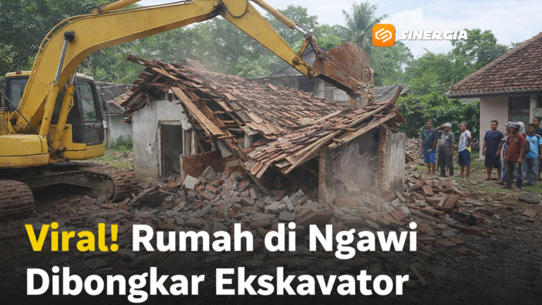 Viral Rumah Dibongkar Ekskavator di Ngawi, Ternyata Imbas Gagal Nikah