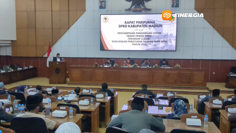 DPRD Madiun Bahas Dua Raperda Non-APBD, 7 Fraksi Soroti Pengelolaan Aset hingga Kinerja Perumda Air Minum