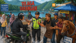 Viral Keributan di Telaga Sarangan, Dipicu Motor Knalpot Brong