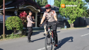Kapolres Magetan Pilih Bersepeda ke Kantor, Ajak Anggota Terapkan Gaya Hidup Sehat