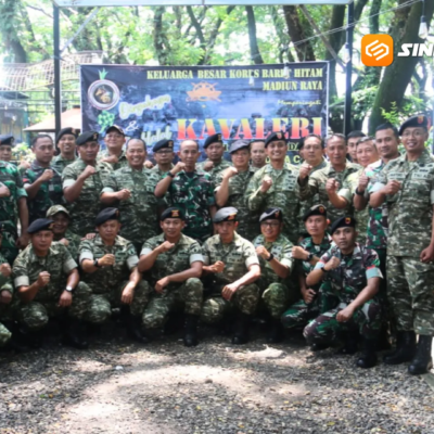 Prajurit Kavaleri TNI AD di Madiun Raya Tunjukkan Soliditas Lewat Aksi Sosial